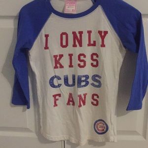 Pink cubs shirt